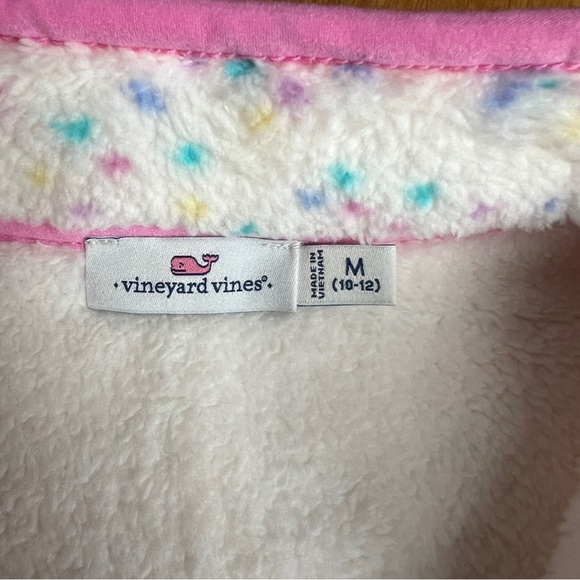 Vineyard Vines 🐳 Fleece Pull Over Quarter Zip - Picture 3 of 4